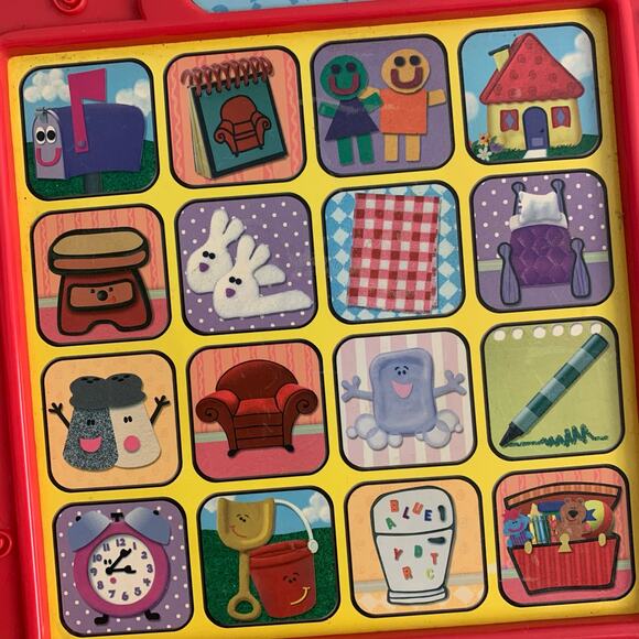 Blue's Clues Press N Guess Tyco Vintage 1998 - WORKING CONDITION - Picture 2 of 5